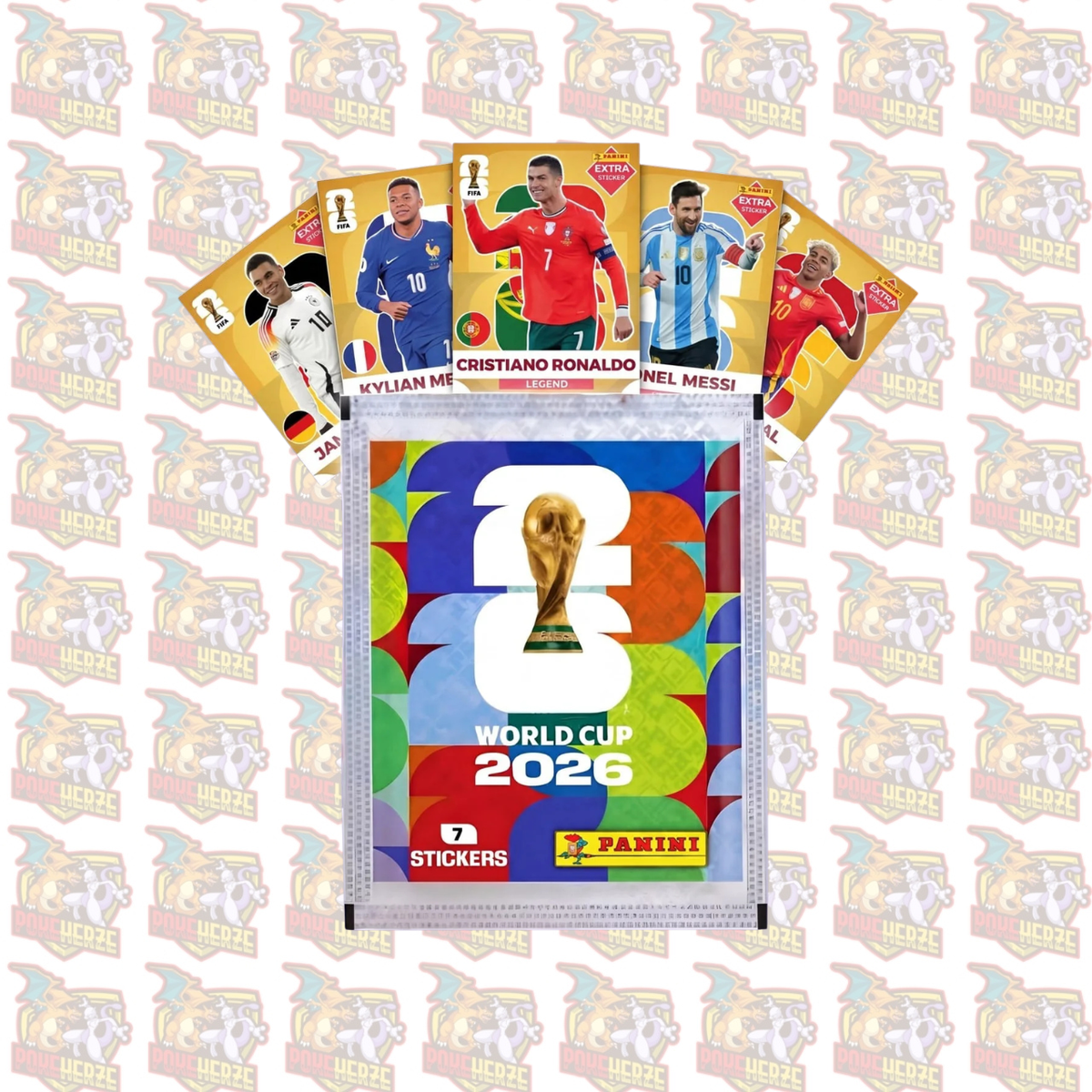 Panini FIFA World Cup 2026™ Sticker Display 100 Booster 700 Sticker Sealed