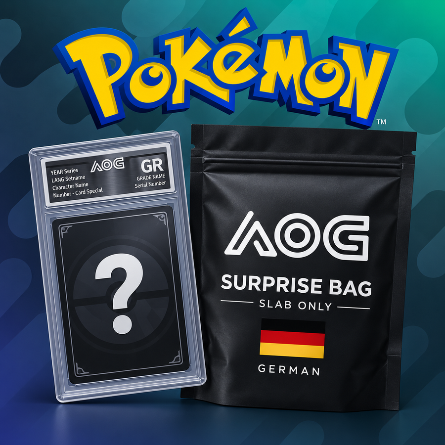 AOG Pokémon Graded Slab Surprise Pack Deutsch