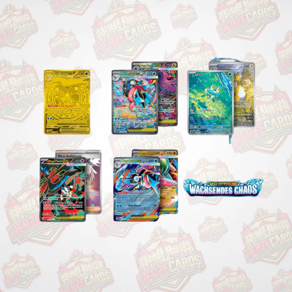 Pokémon Wachsendes Chaos Booster Deutsch Sealed