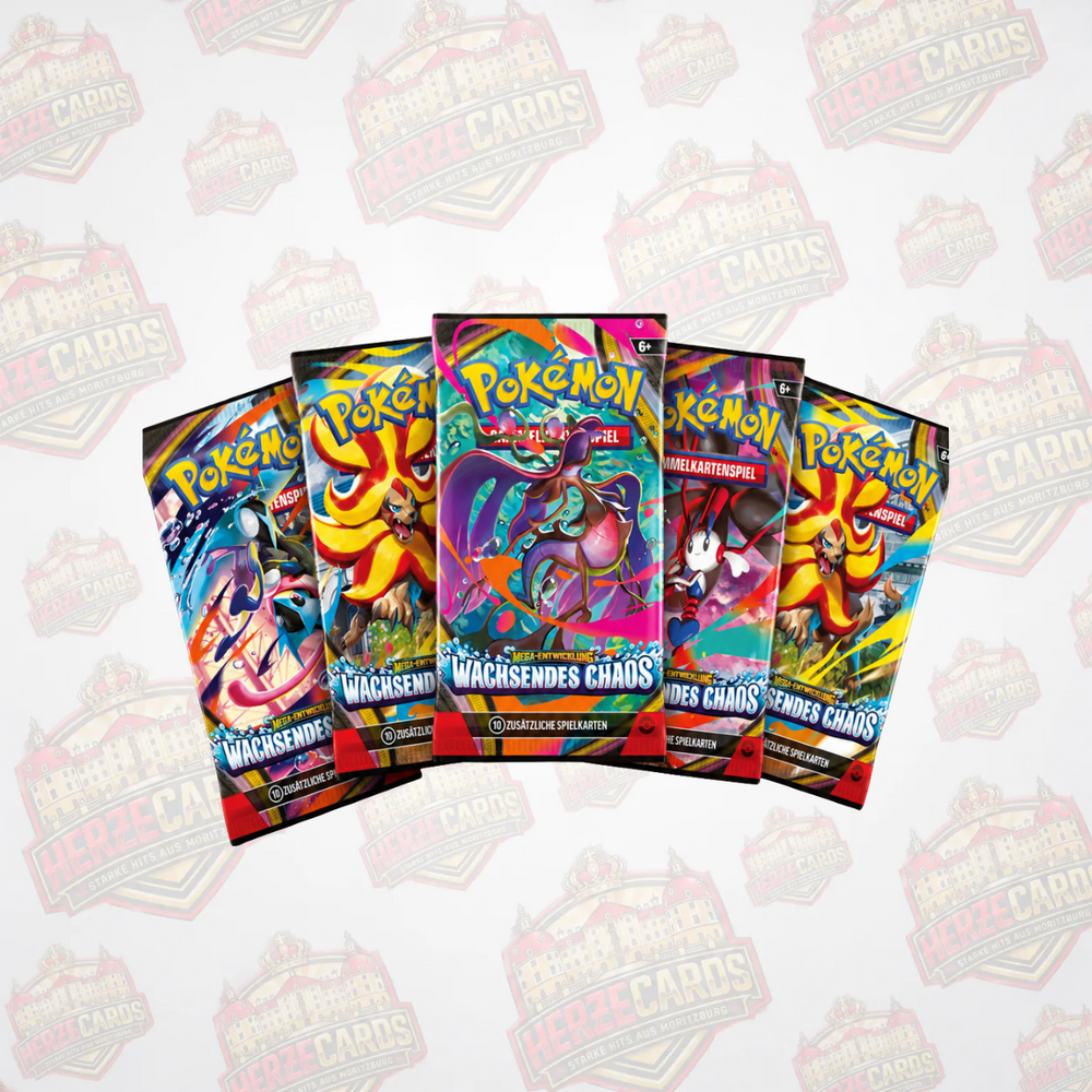 Pokémon Wachsendes Chaos Booster Deutsch Sealed