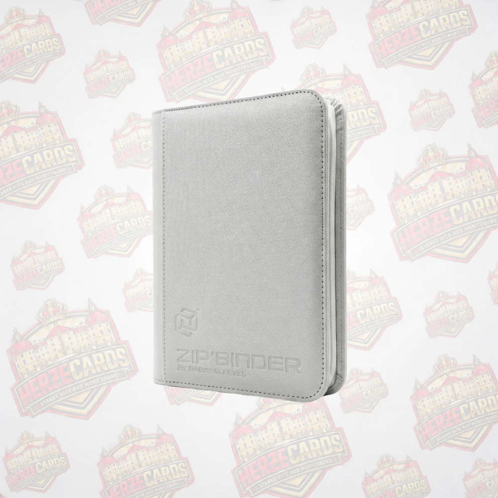 Baba Sleeves 9-Pocket Toploader Binder – Weiß – für 252 Karten
