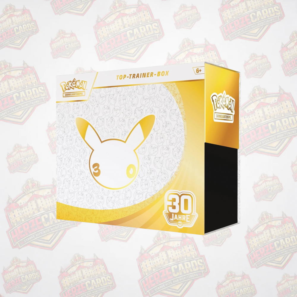 Pokémon 30 Jahre Top-Trainer-Box Deutsch Sealed