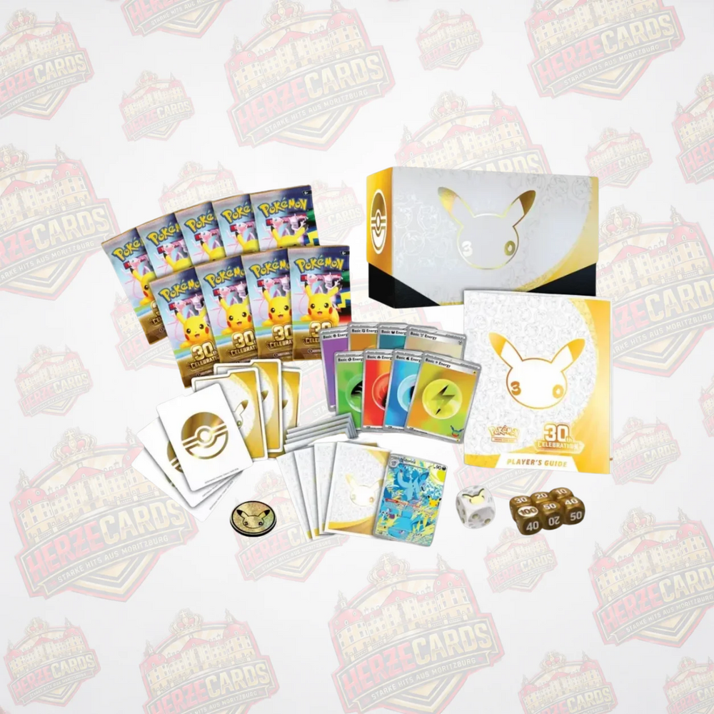 Pokémon 30 Jahre Top-Trainer-Box Deutsch Sealed