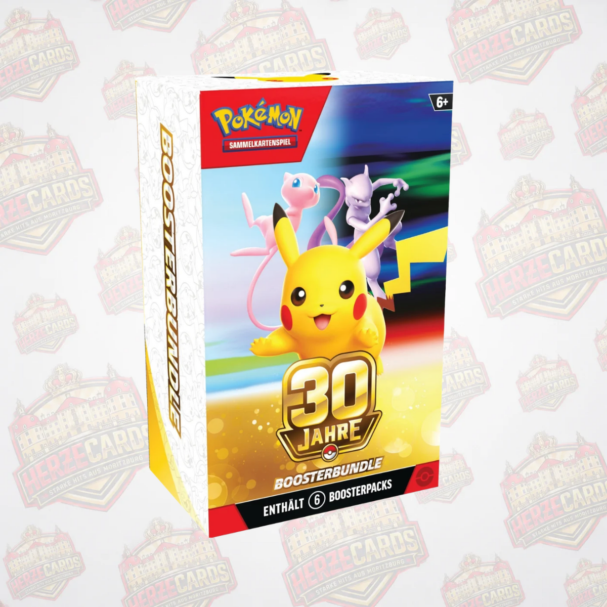 Pokémon 30 Jahre  Booster-Bundle 6 Booster Deutsch Sealed