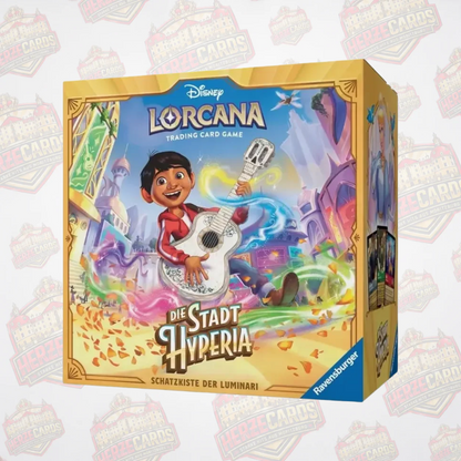 Disney Lorcana Die Stadt Hyperia Schatzkiste der Luminari Deutsch Sealed