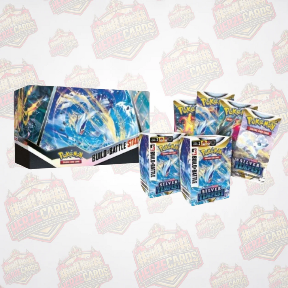 Pokemon Silberne Sturmwinde Build & Battle Stadium Deutsch Sealed