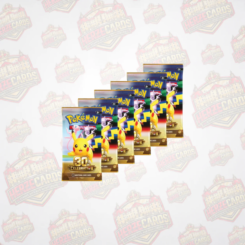 Pokémon TCG – 30th Celebration Einzelbooster – Englisch Sealed