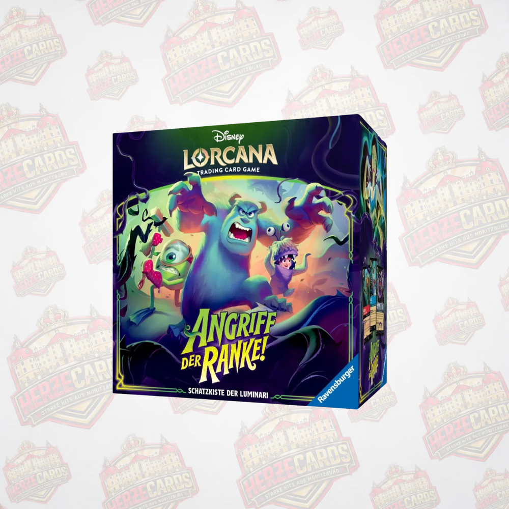 Disney Lorcana Angriff der Ranke Schatzkiste der Luminari Deutsch Sealed