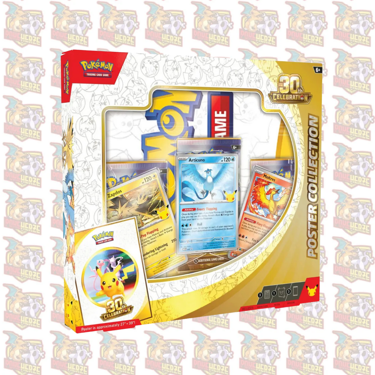 Pokémon 30th Celebration Poster Collection – 30 Jahre Jubiläum – Englisch