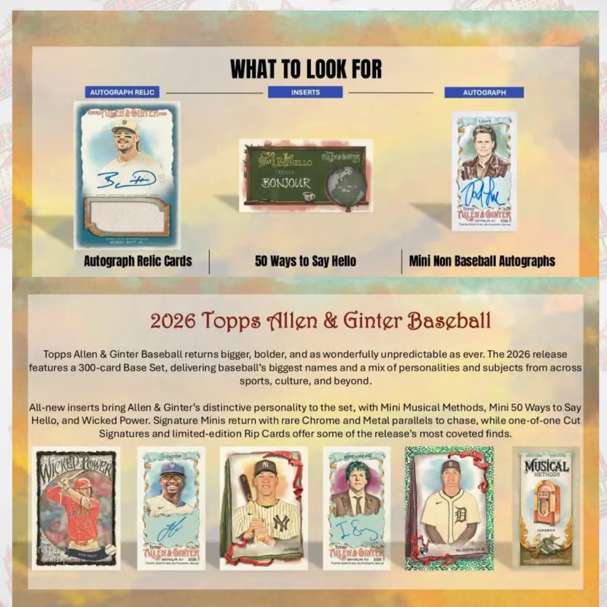 Topps 2026 Allen and Ginter Baseball Value Box Englisch Sealed