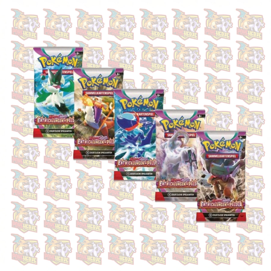 Pokemon Entwicklungen in Paldea Einzelbooster Deutsch