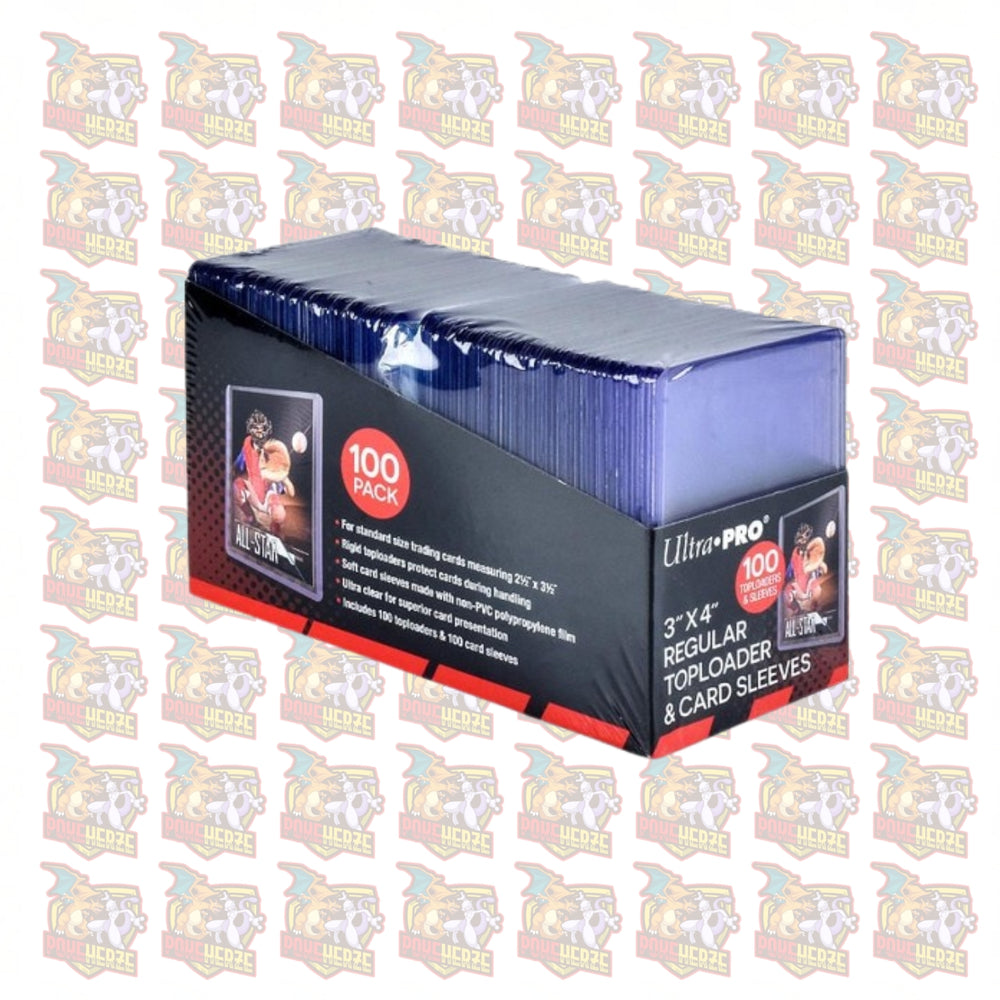 Ultra Pro Toploader und Penny Sleeves Bundle 100 Toploader 100 Sleeves
