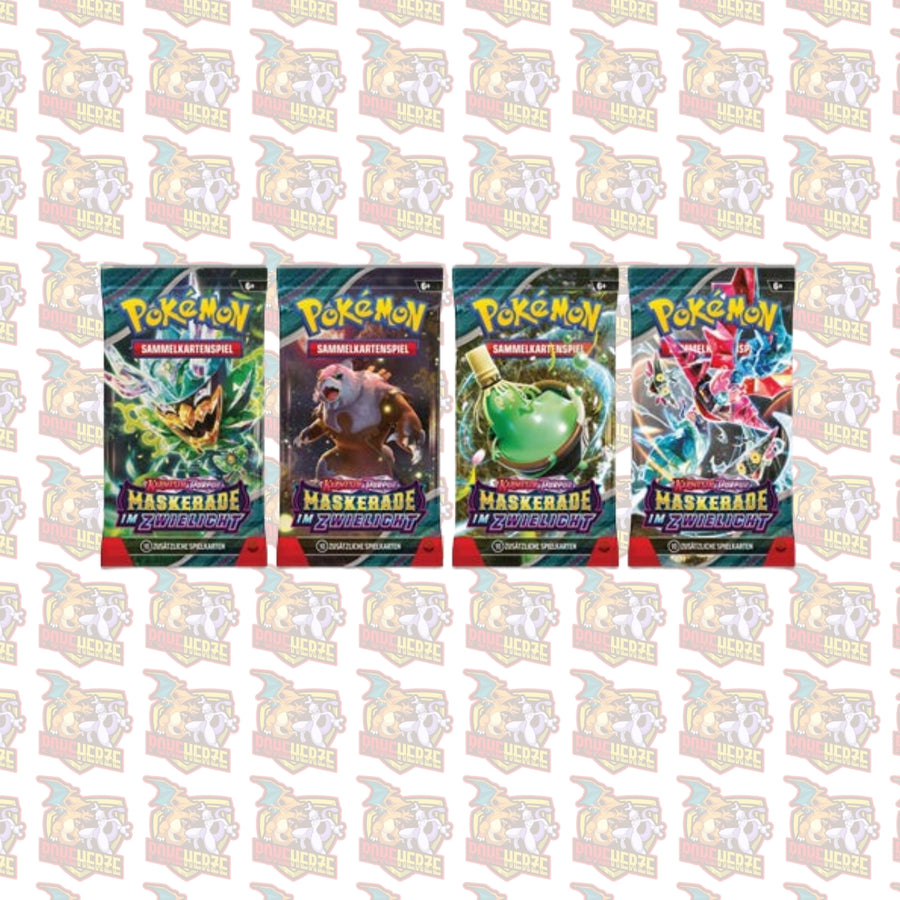 Pokemon Maskerade im Zwielicht Einzelbooster Deutsch Sealed