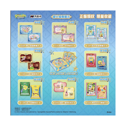Spongebob Squarepants 25th Anniversary Ocean Party Booster Display VanLuck (CH)